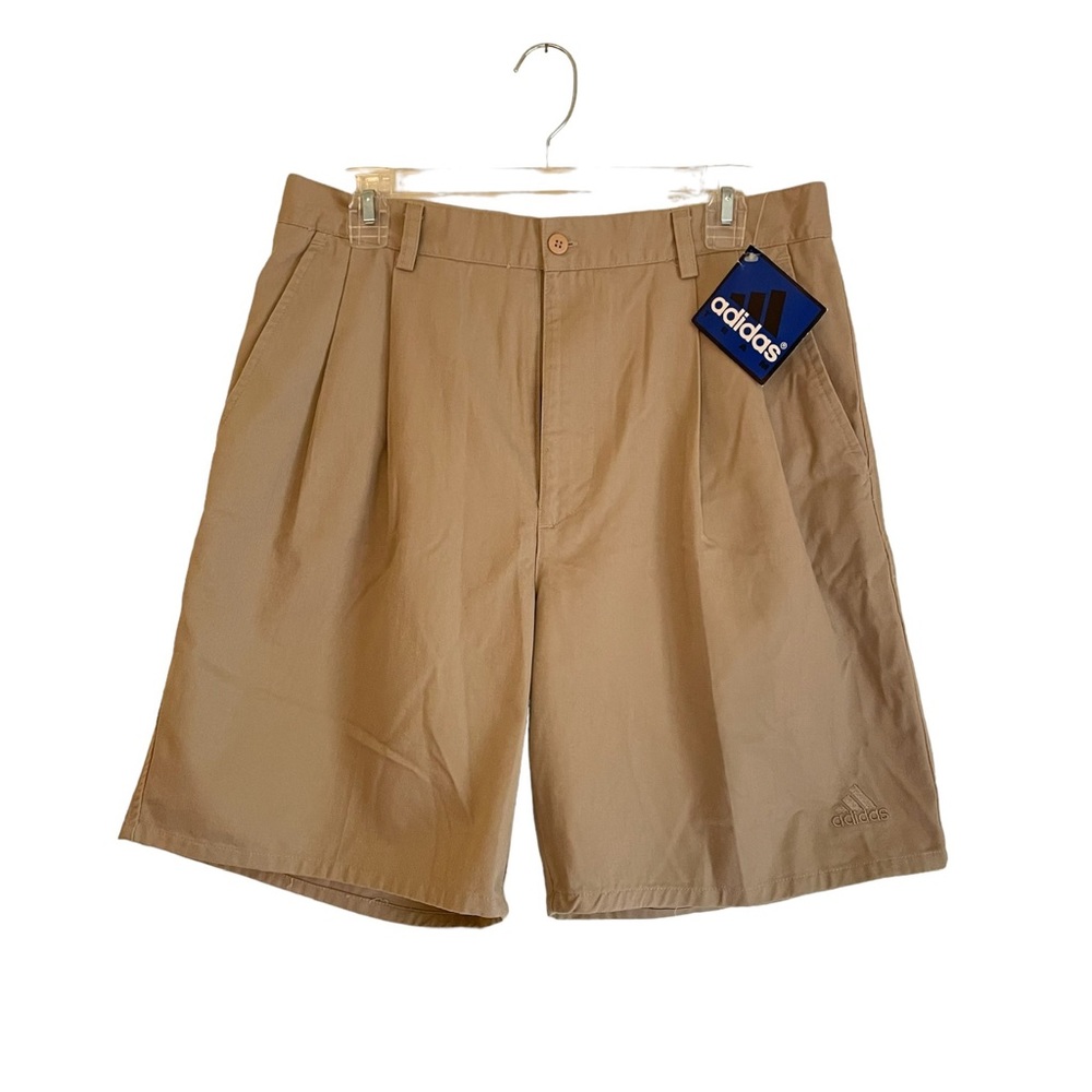 Vintage Adidas Men’s Beige Sideline Shorts size 34